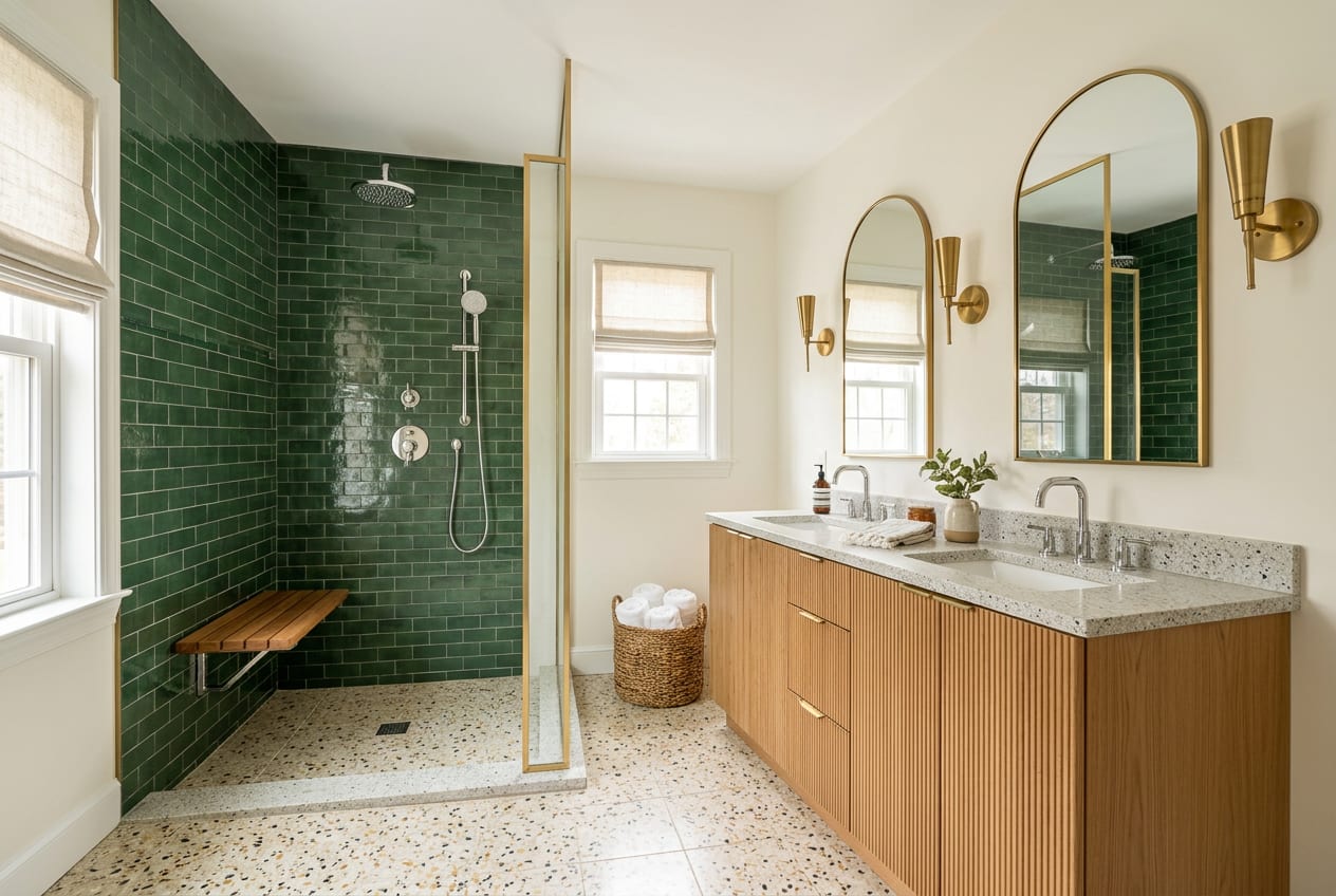 Cruz Bathroom Remodeling Inc, bathroom remodeling in Lynnwood, completed project 2